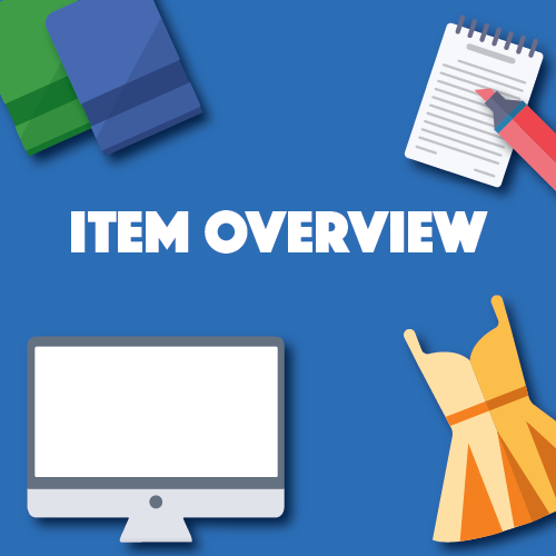 Item Overview graphic