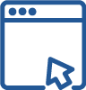 webpage and cursor
