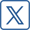 X logo icon